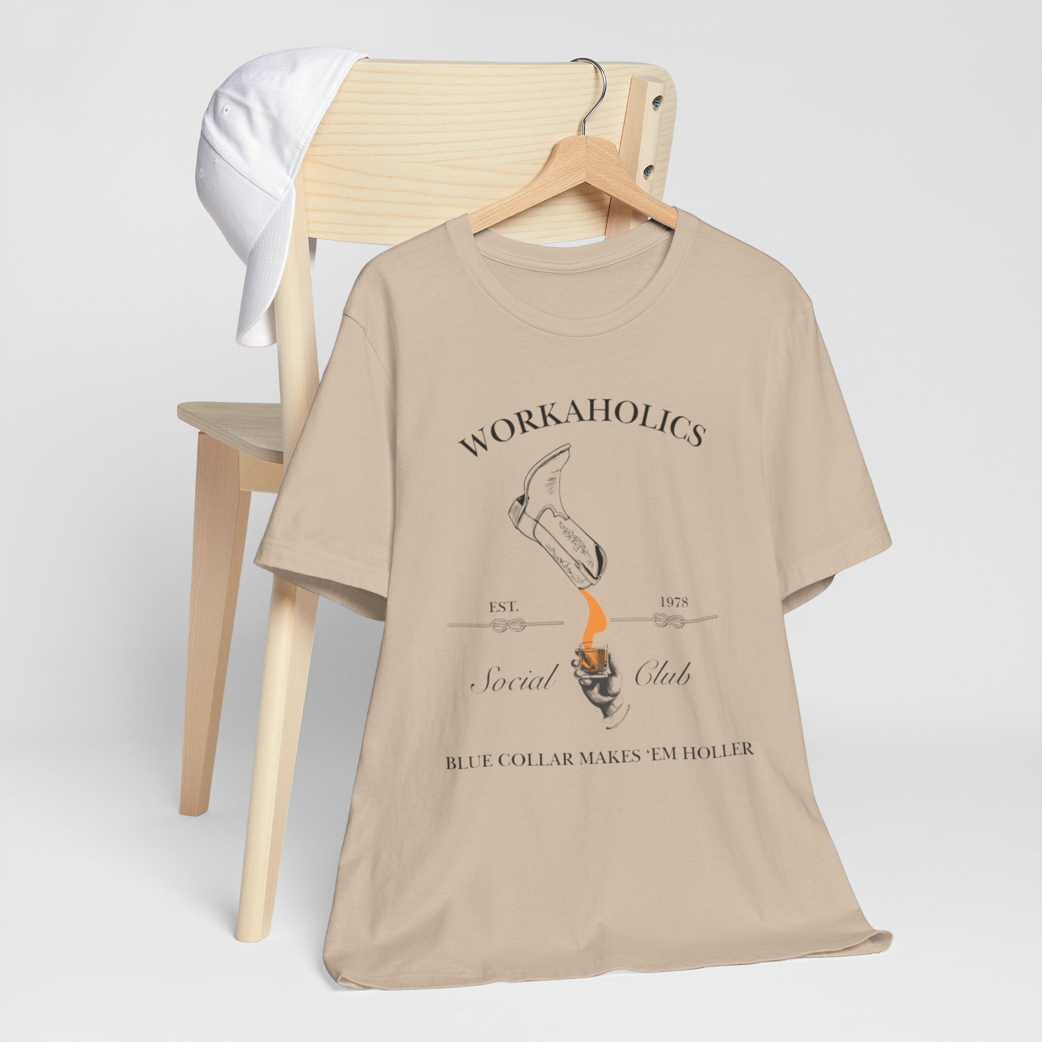 Workaholics Unisex Tee, Fun Casual Shirt for Fans, Gift for Work Enthusiasts, Ideal for Everyday Wear, Perfect for Holidays