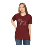 Here Kitty Kitty Unisex Tee, Bobcat T-Shirt, Funny Nature Tee, Gift for Wildlife Lovers, Cute Cat Apparel