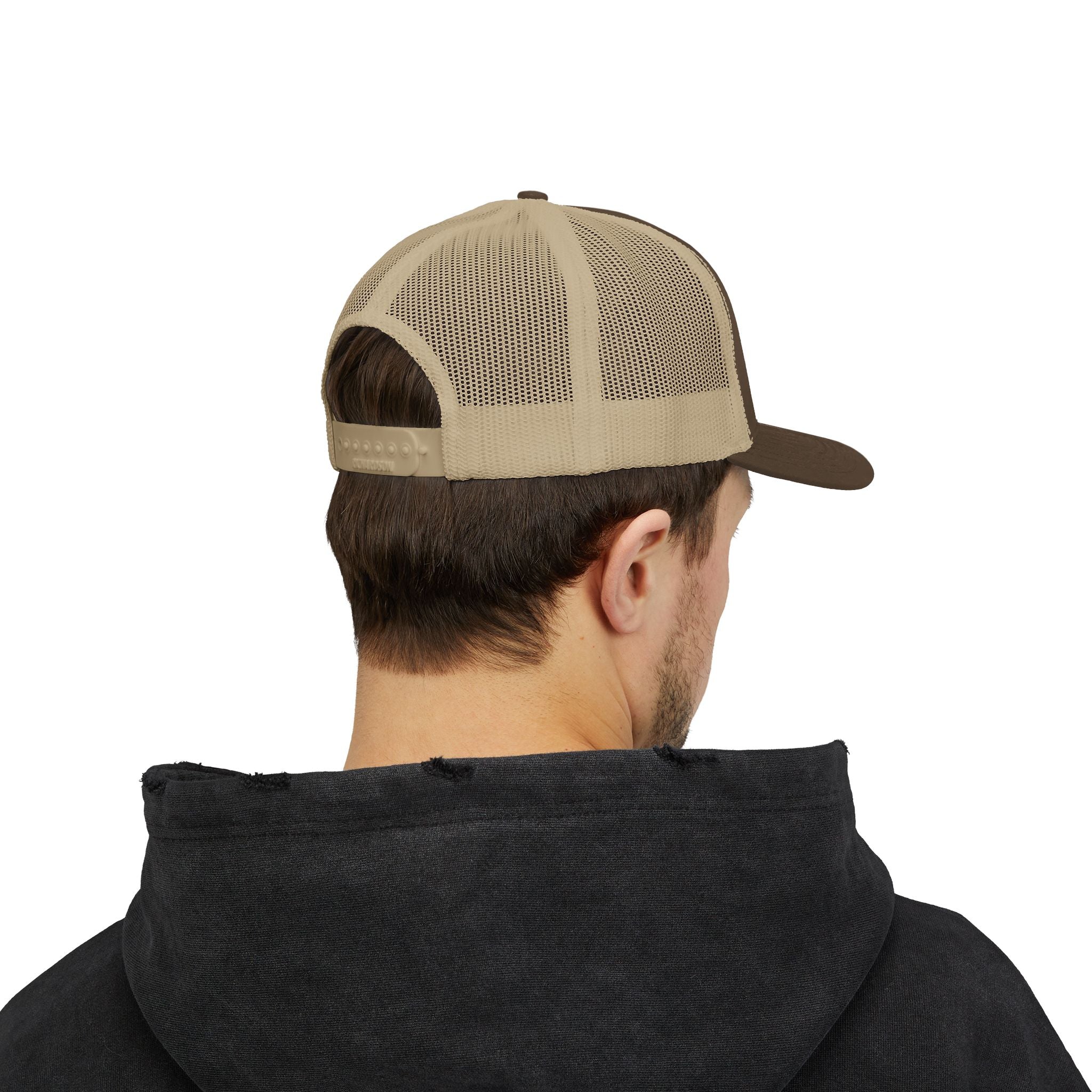 I Eat Dirt Snapback Trucker Cap, Outdoor Cap, Gift for Dirt Lovers, Casual Hat, Fun Cap for Nature Enthusiasts