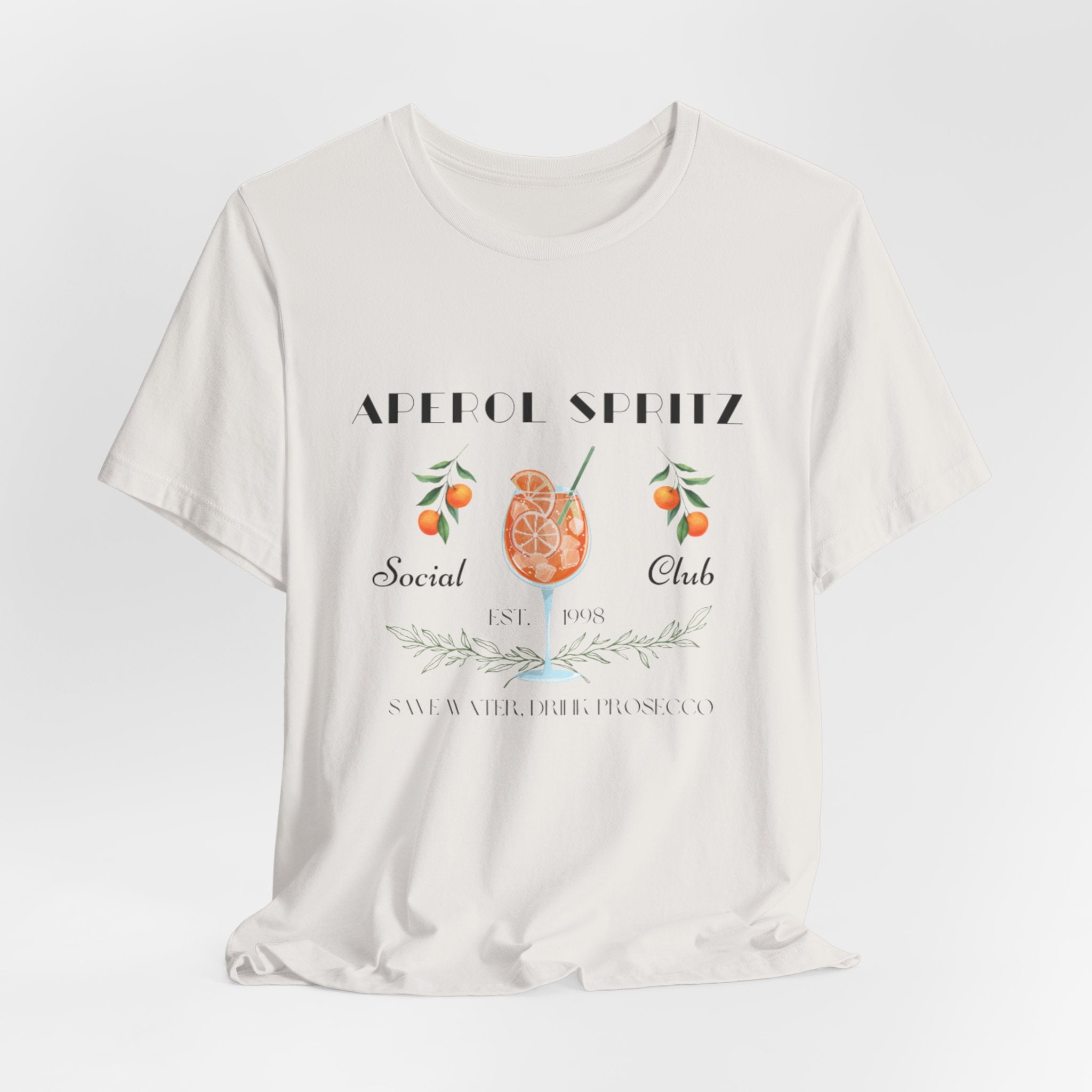 Vintage Style Graphic Aperol Spritz T-Shirt, Perfect for Casual Outings, Gift for Friends, Summer Essential, Unisex Tee with Fun Design