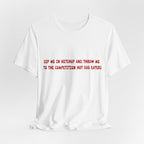 Dip Me In Ketchup Humorous Foodie Unisex Tee, Funny T-Shirt, Gift for Food Lovers, Quirky Top, Ketchup Lovers Apparel