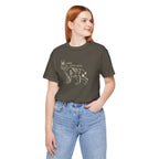 Here Kitty Kitty Unisex Tee, Bobcat T-Shirt, Funny Nature Tee, Gift for Wildlife Lovers, Cute Cat Apparel