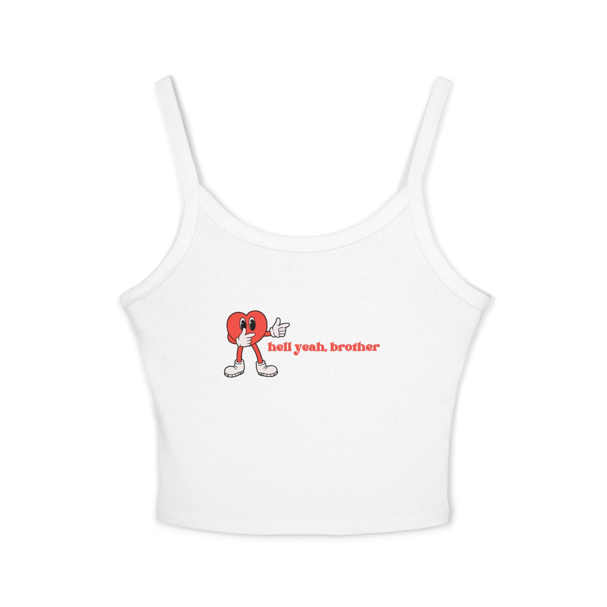 Hell Yeah Brother Retro Women's Tank Top: Perfect for Summer, Vacation, Parties, Lounging, and Layering