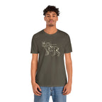 Here Kitty Kitty Unisex Tee, Bobcat T-Shirt, Funny Nature Tee, Gift for Wildlife Lovers, Cute Cat Apparel