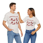 Licked It So It's Mine Unisex Short Sleeve Tee - Fun Graphic Shirt, Flirty Casual Wear, Birthday Gift, Funny T-Shirt