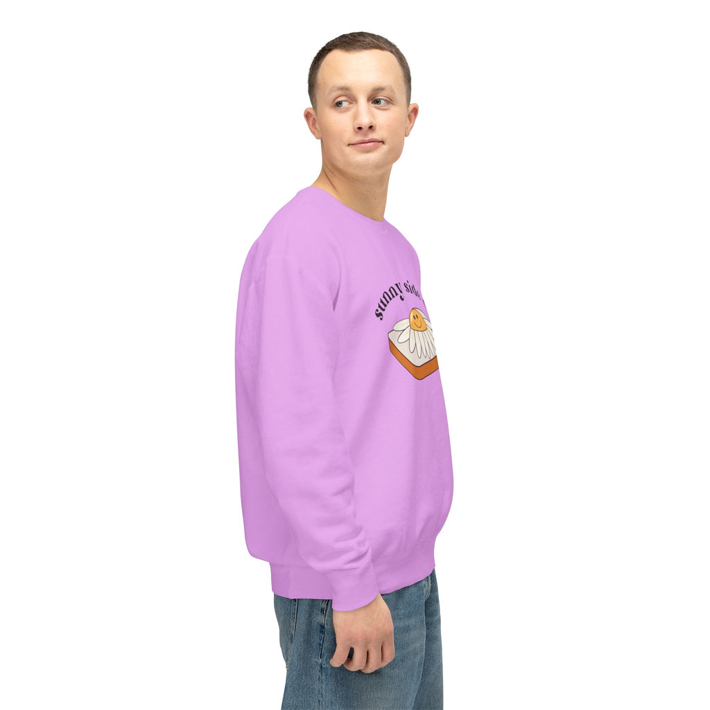 Sunny Side Up Crewneck Sweatshirt - Breakfast Lover Gift, Cozy Sweatshirt, Casual Outfit, Foodie Apparel, Spring Essentials
