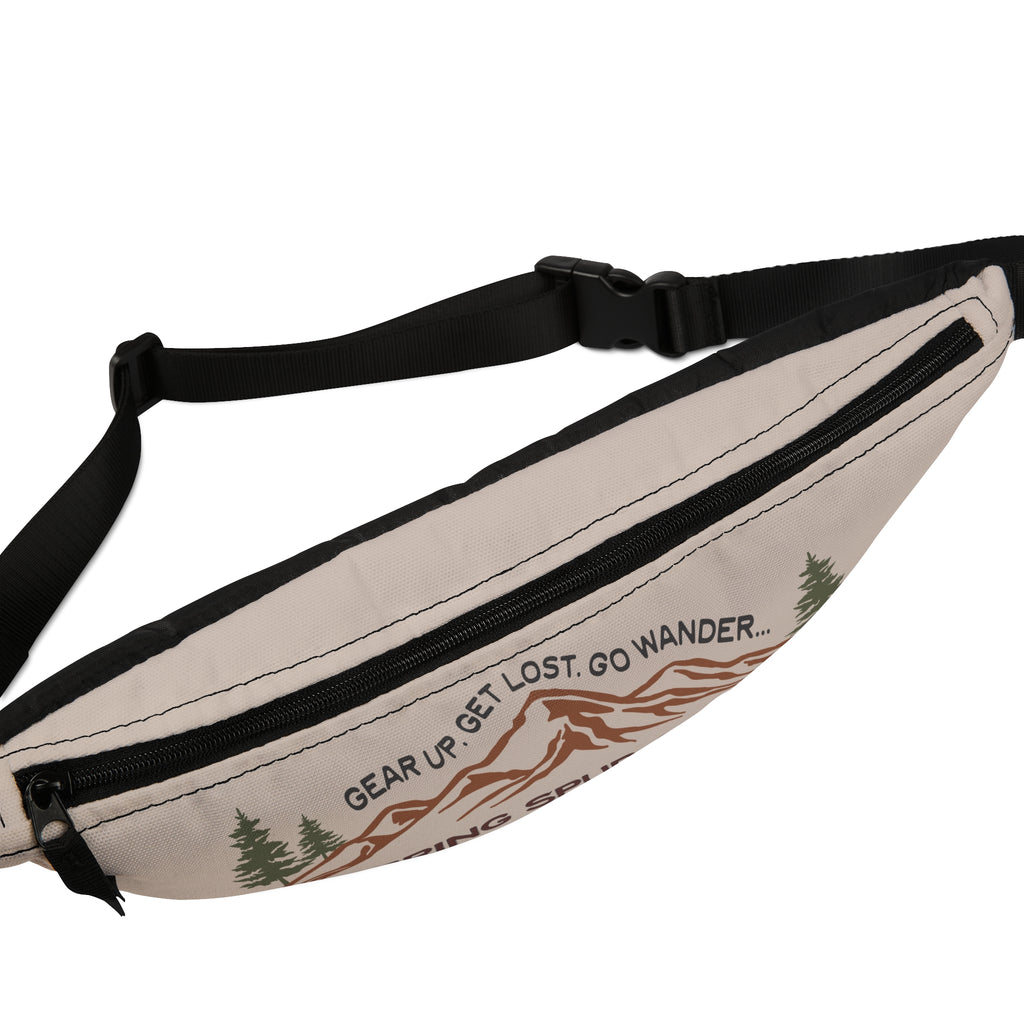 Outdoor Adventure Fanny Pack, Hiking Gear, Festival Accessory, Travel Companion, Gift for Nature Lovers
