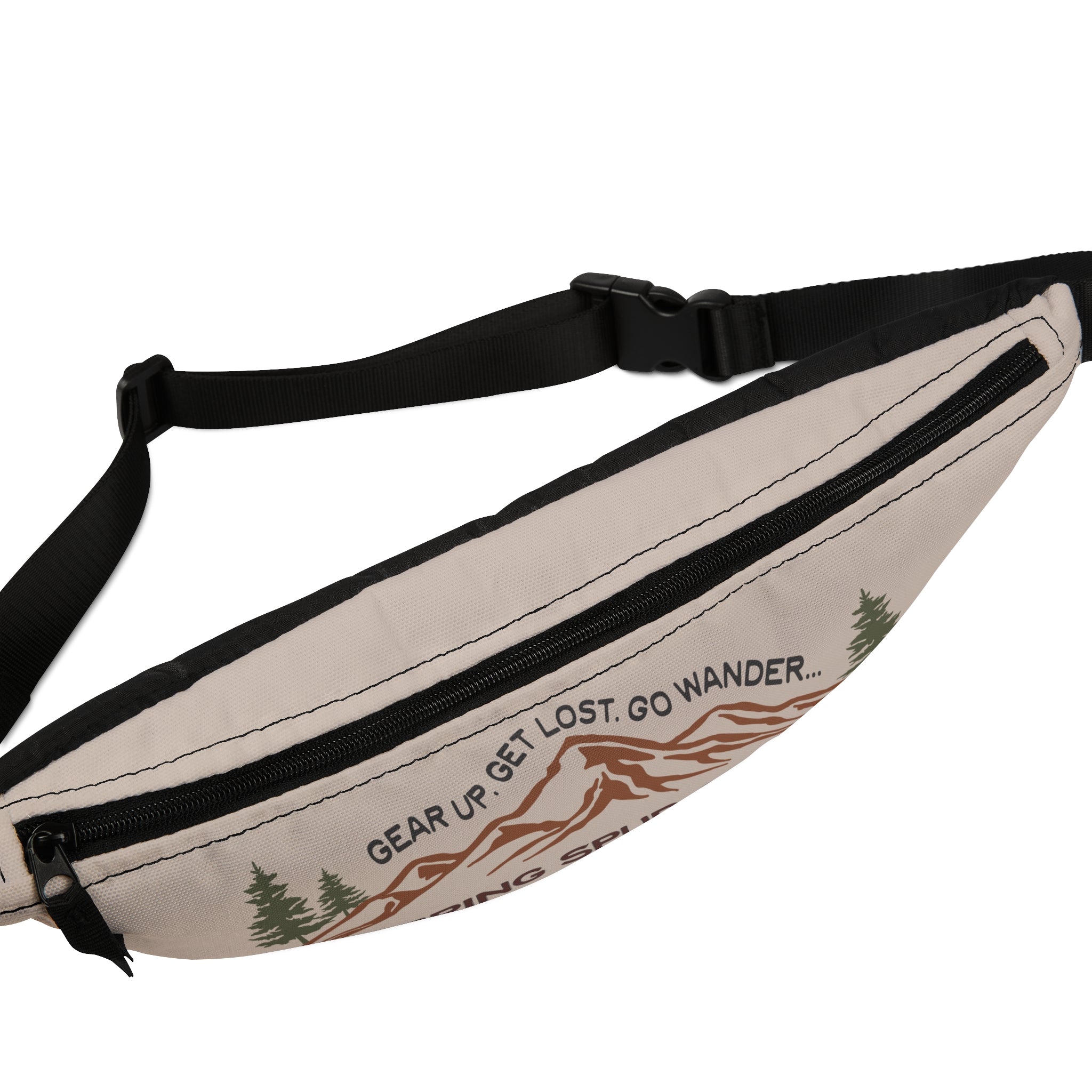 Outdoor Adventure Fanny Pack, Hiking Gear, Festival Accessory, Travel Companion, Gift for Nature Lovers
