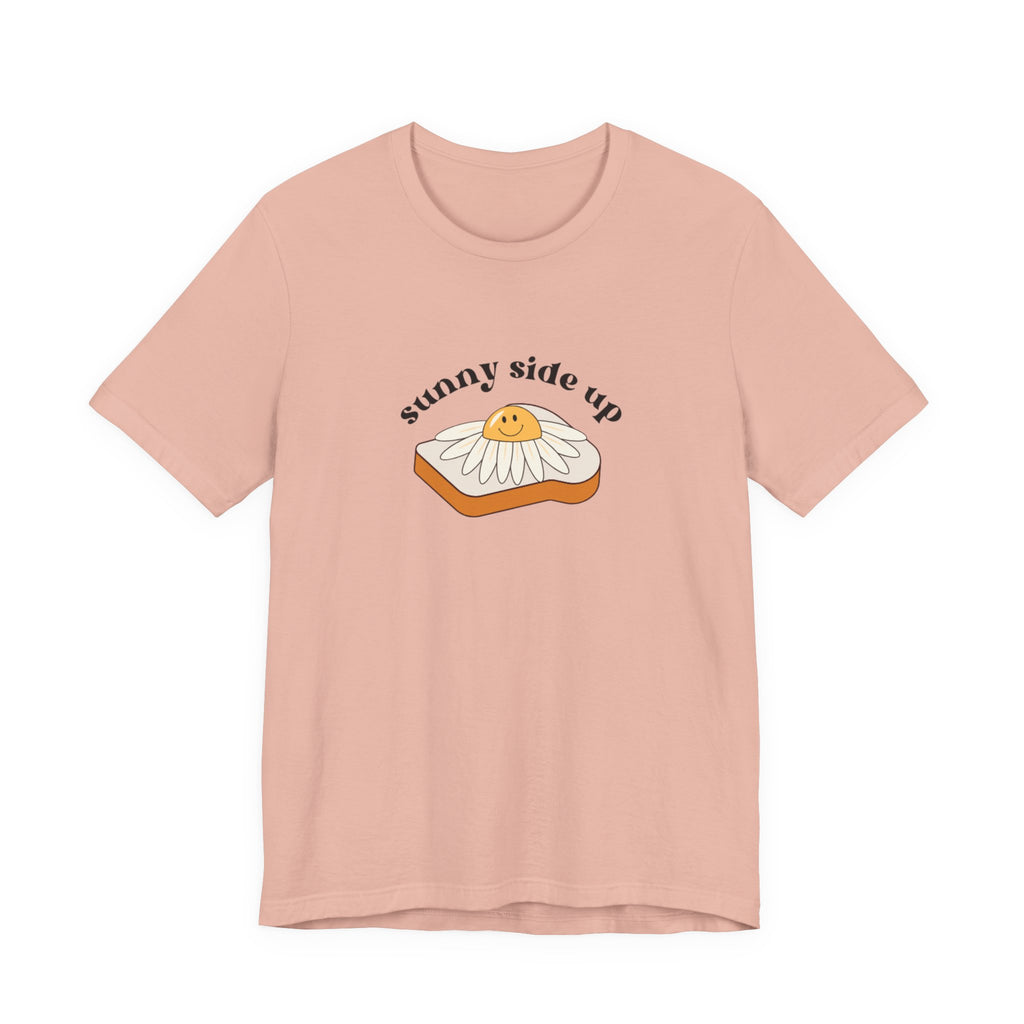 Sunny Side Up Graphic Tee, Cute Egg T-Shirt, Unisex Fun Fashion, Gift for Food Lovers, Breakfast Lover's Apparel