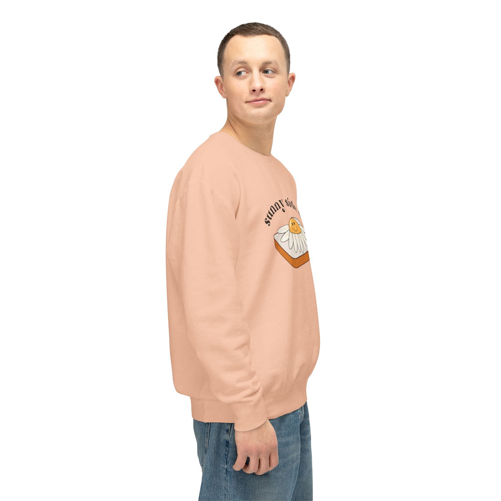 Sunny Side Up Crewneck Sweatshirt - Breakfast Lover Gift, Cozy Sweatshirt, Casual Outfit, Foodie Apparel, Spring Essentials