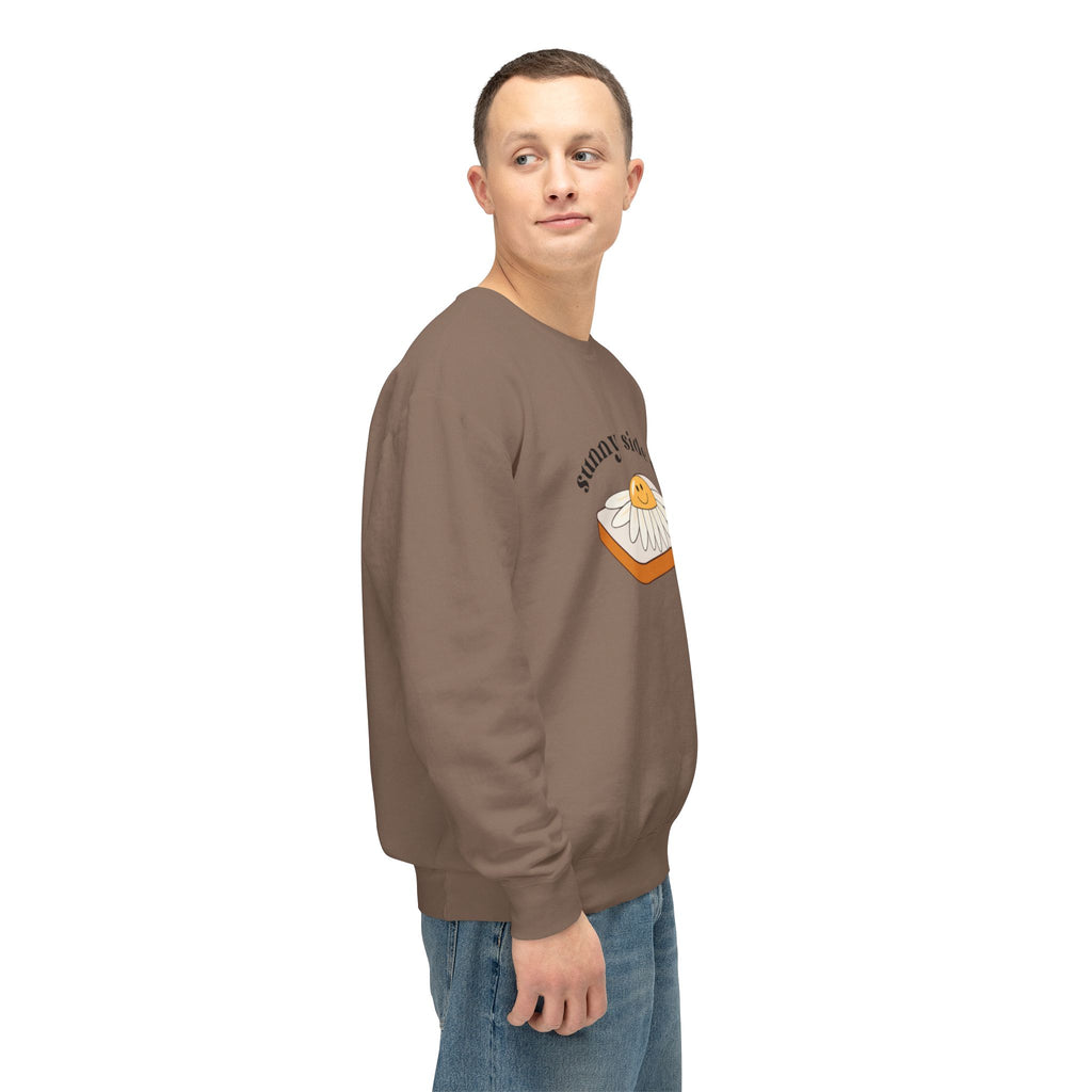 Sunny Side Up Crewneck Sweatshirt - Breakfast Lover Gift, Cozy Sweatshirt, Casual Outfit, Foodie Apparel, Spring Essentials