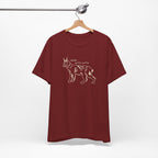 Here Kitty Kitty Unisex Tee, Bobcat T-Shirt, Funny Nature Tee, Gift for Wildlife Lovers, Cute Cat Apparel