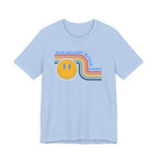 Smiley Water Quote Tee - Casual Summer Shirt, Gift for Friends, Fun Graphic Tee, Festival Wear, Hot Summer Vibes