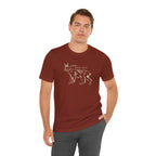 Here Kitty Kitty Unisex Tee, Bobcat T-Shirt, Funny Nature Tee, Gift for Wildlife Lovers, Cute Cat Apparel