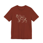 Here Kitty Kitty Unisex Tee, Bobcat T-Shirt, Funny Nature Tee, Gift for Wildlife Lovers, Cute Cat Apparel