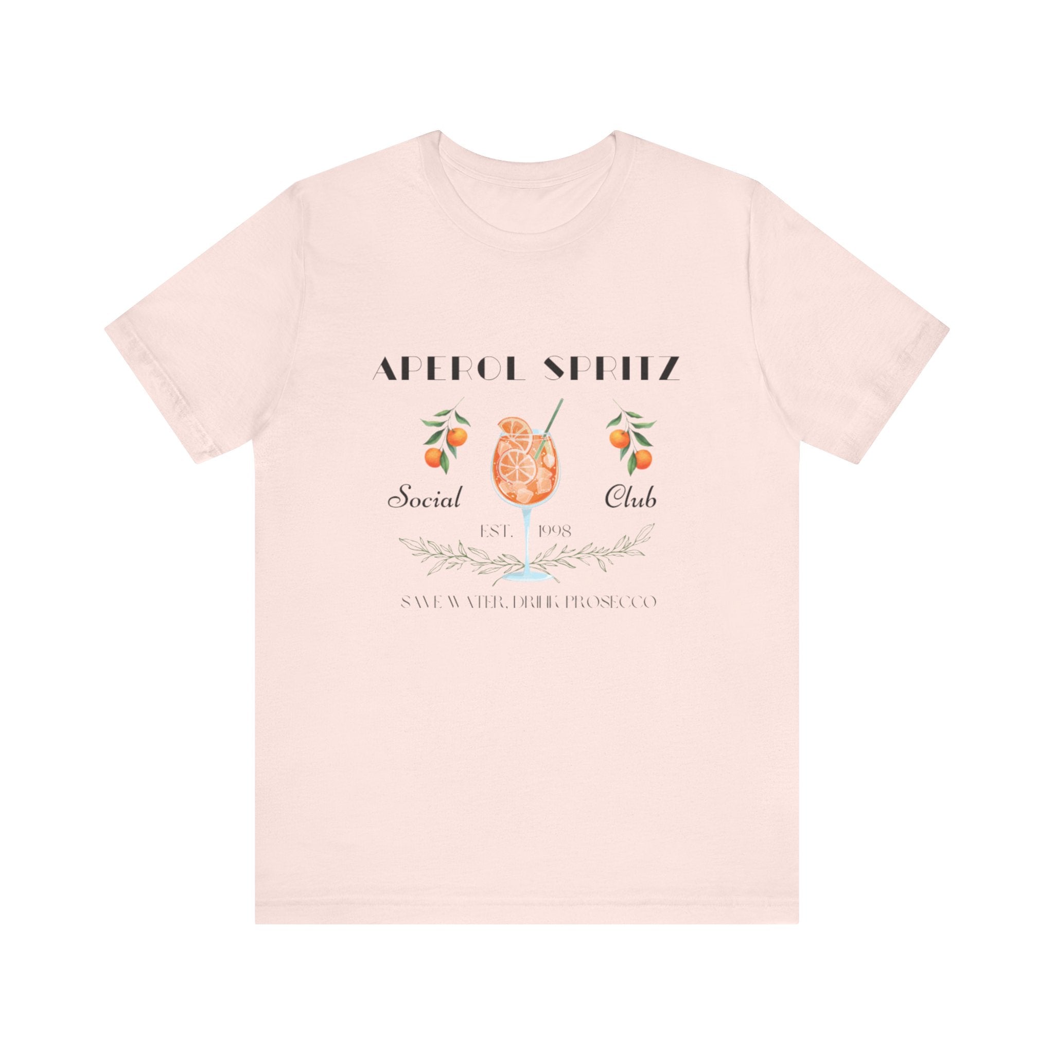Vintage Style Graphic Aperol Spritz T-Shirt, Perfect for Casual Outings, Gift for Friends, Summer Essential, Unisex Tee with Fun Design