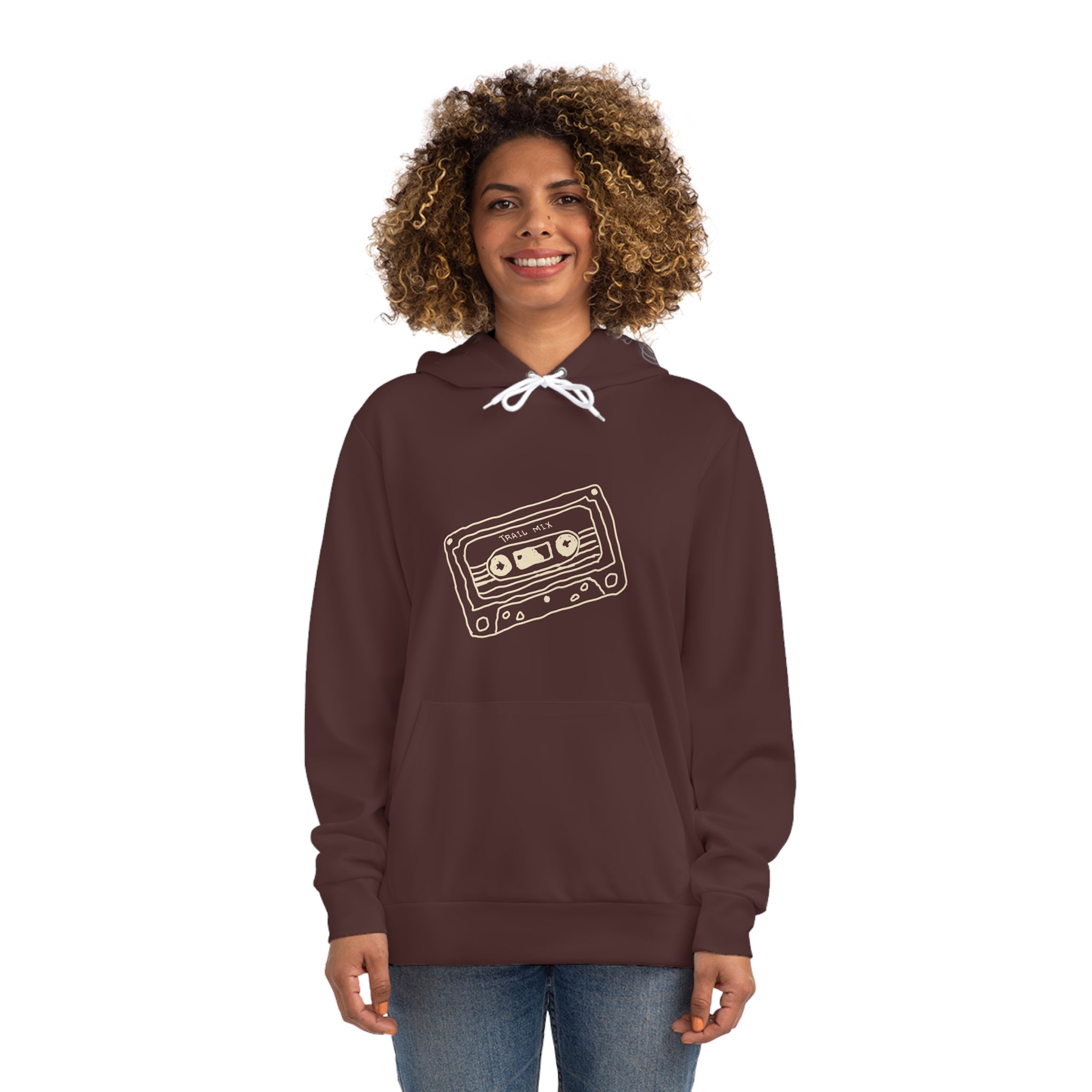 Retro "Trail Mix" Hoodie, Vintage Hiking Sweater, 90s Style Pullover, Gift for Adventure Lovers, Cozy Outfit