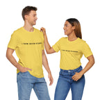 Fun Scissors Tee, Quirky Yellow T-Shirt for Crafters, Perfect Gift for Artists, Stylish Everyday Wear, Ideal for Summer