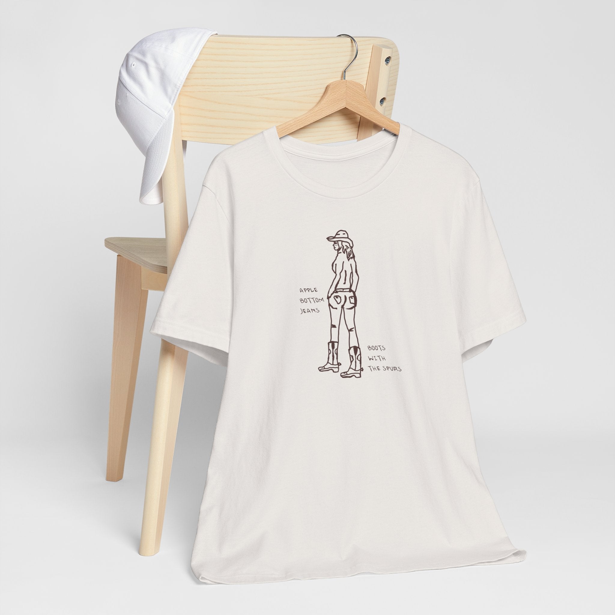 Cowgirl Western Tee - Graphic Unisex Jersey Shirt - Adventure Vibes - Perfect for Outdoor Lovers, Gifts, Casual Wear, Eco-friendly Fashion