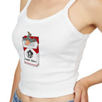 Cowgirl Killers Babydoll Tank Top, Trendy Women's Crop Tank, Fun Summer Shirt, Gift for Her, Retro Style Tee