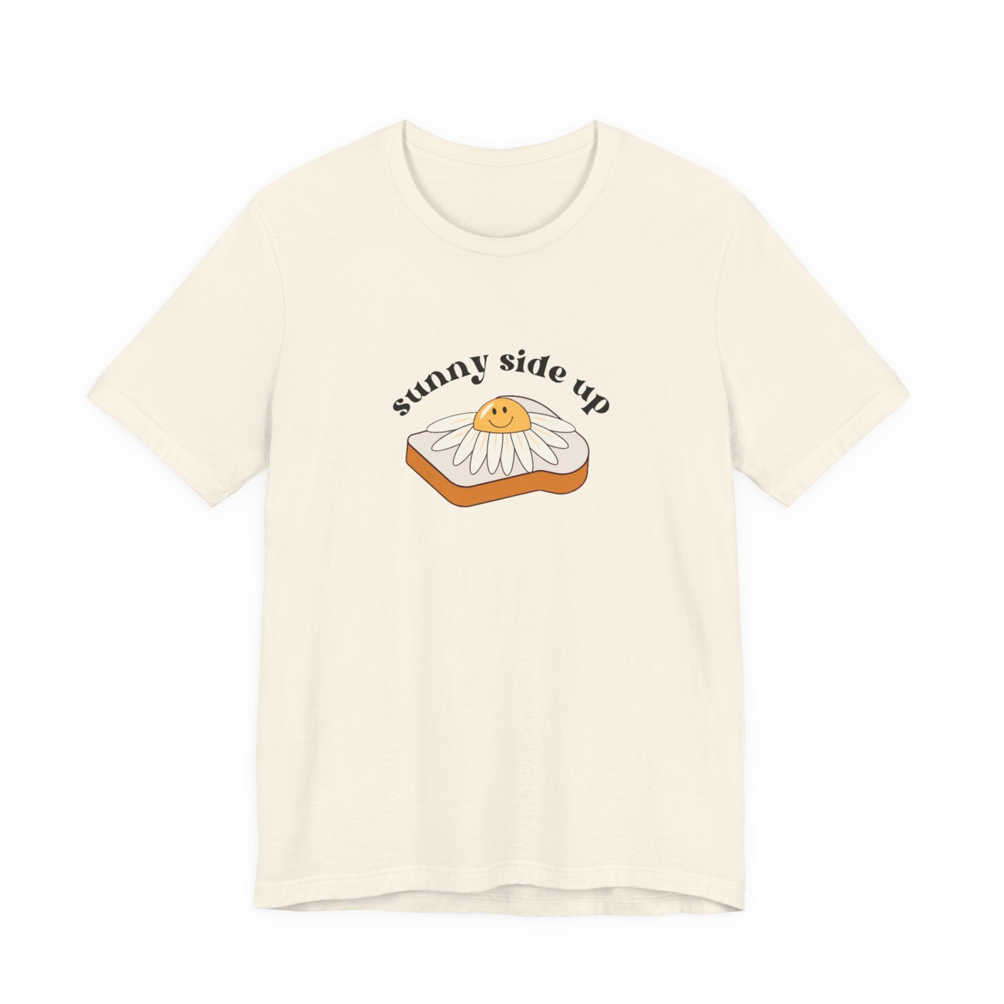 Sunny Side Up Graphic Tee, Cute Egg T-Shirt, Unisex Fun Fashion, Gift for Food Lovers, Breakfast Lover's Apparel