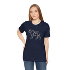 Here Kitty Kitty Unisex Tee, Bobcat T-Shirt, Funny Nature Tee, Gift for Wildlife Lovers, Cute Cat Apparel
