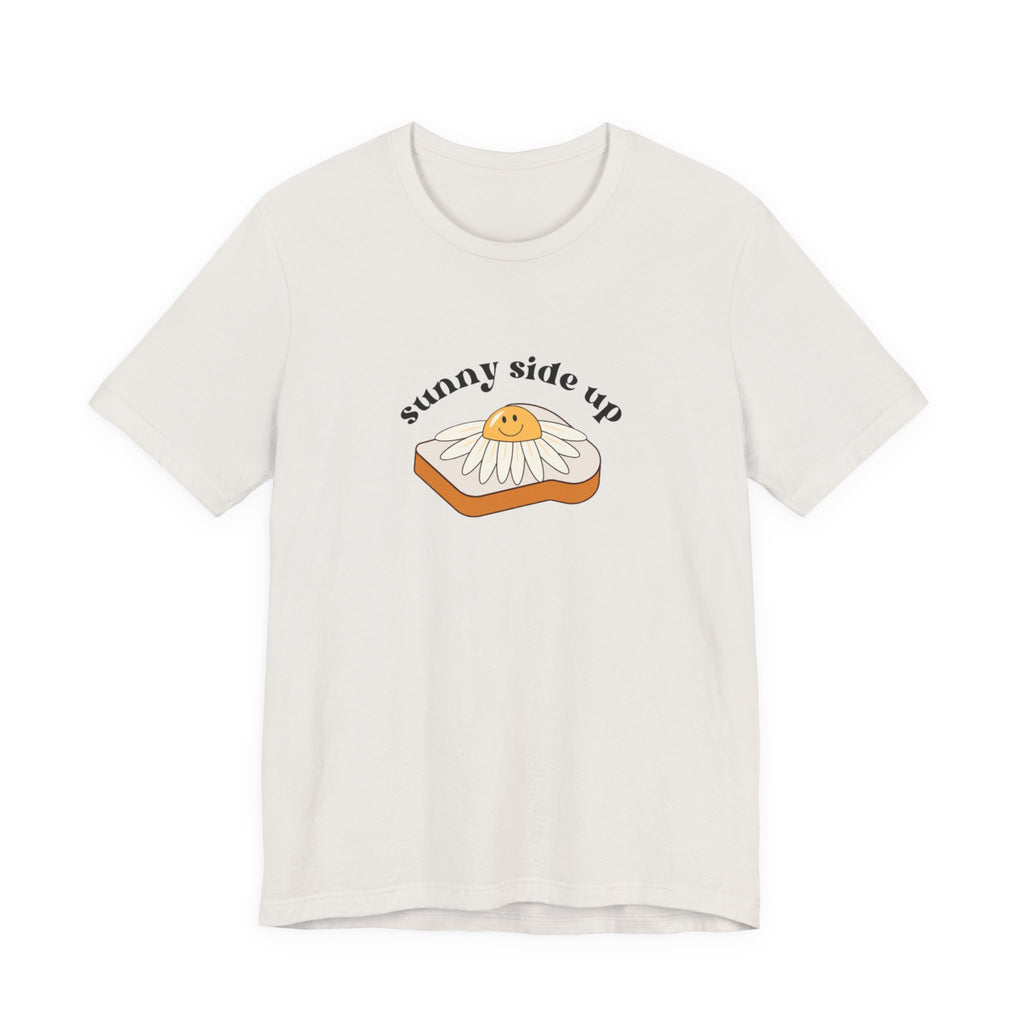 Sunny Side Up Graphic Tee, Cute Egg T-Shirt, Unisex Fun Fashion, Gift for Food Lovers, Breakfast Lover's Apparel