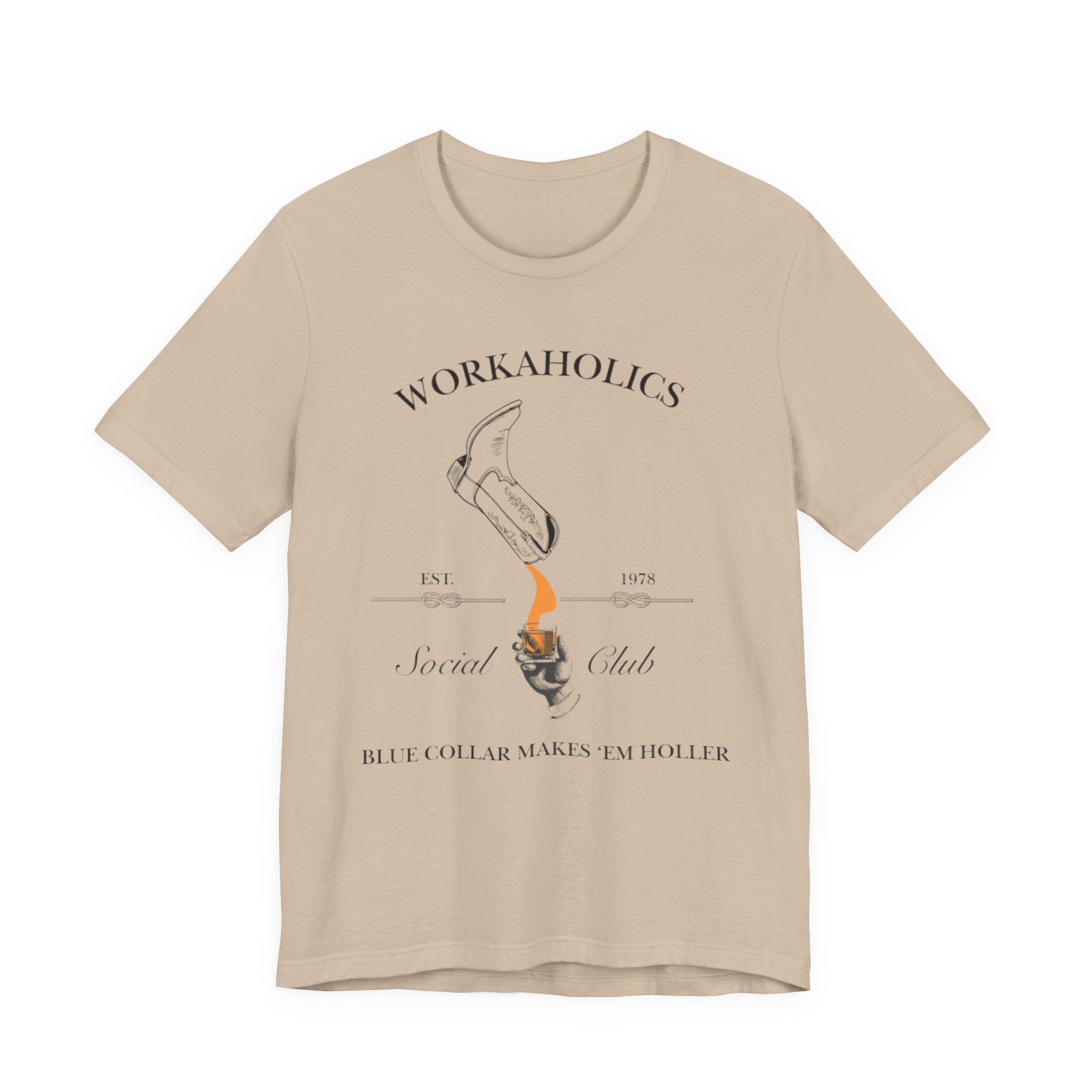 Workaholics Unisex Tee, Fun Casual Shirt for Fans, Gift for Work Enthusiasts, Ideal for Everyday Wear, Perfect for Holidays