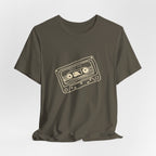 Trail Mix Retro Cassette Tee for Adventure Lovers, Vintage Music Shirt, Unisex Graphic Tee, Casual Wear T-Shirt, Nostalgic Apparel