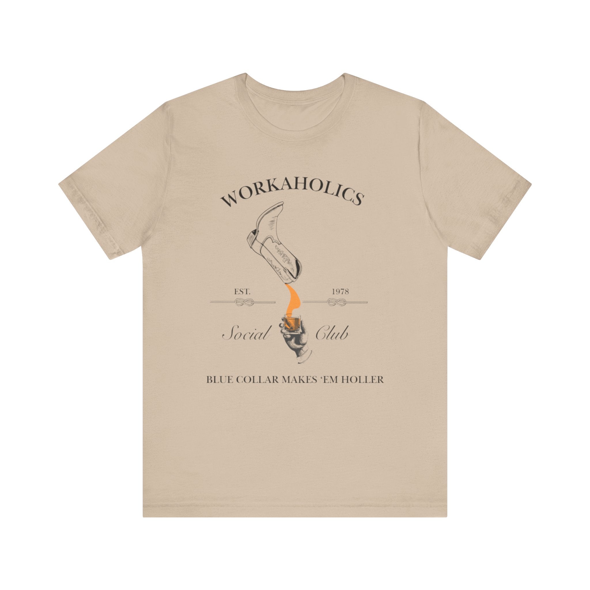 Workaholics Unisex Tee, Fun Casual Shirt for Fans, Gift for Work Enthusiasts, Ideal for Everyday Wear, Perfect for Holidays