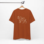 Here Kitty Kitty Unisex Tee, Bobcat T-Shirt, Funny Nature Tee, Gift for Wildlife Lovers, Cute Cat Apparel
