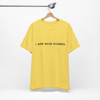 Fun Scissors Tee, Quirky Yellow T-Shirt for Crafters, Perfect Gift for Artists, Stylish Everyday Wear, Ideal for Summer