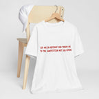 Dip Me In Ketchup Humorous Foodie Unisex Tee, Funny T-Shirt, Gift for Food Lovers, Quirky Top, Ketchup Lovers Apparel