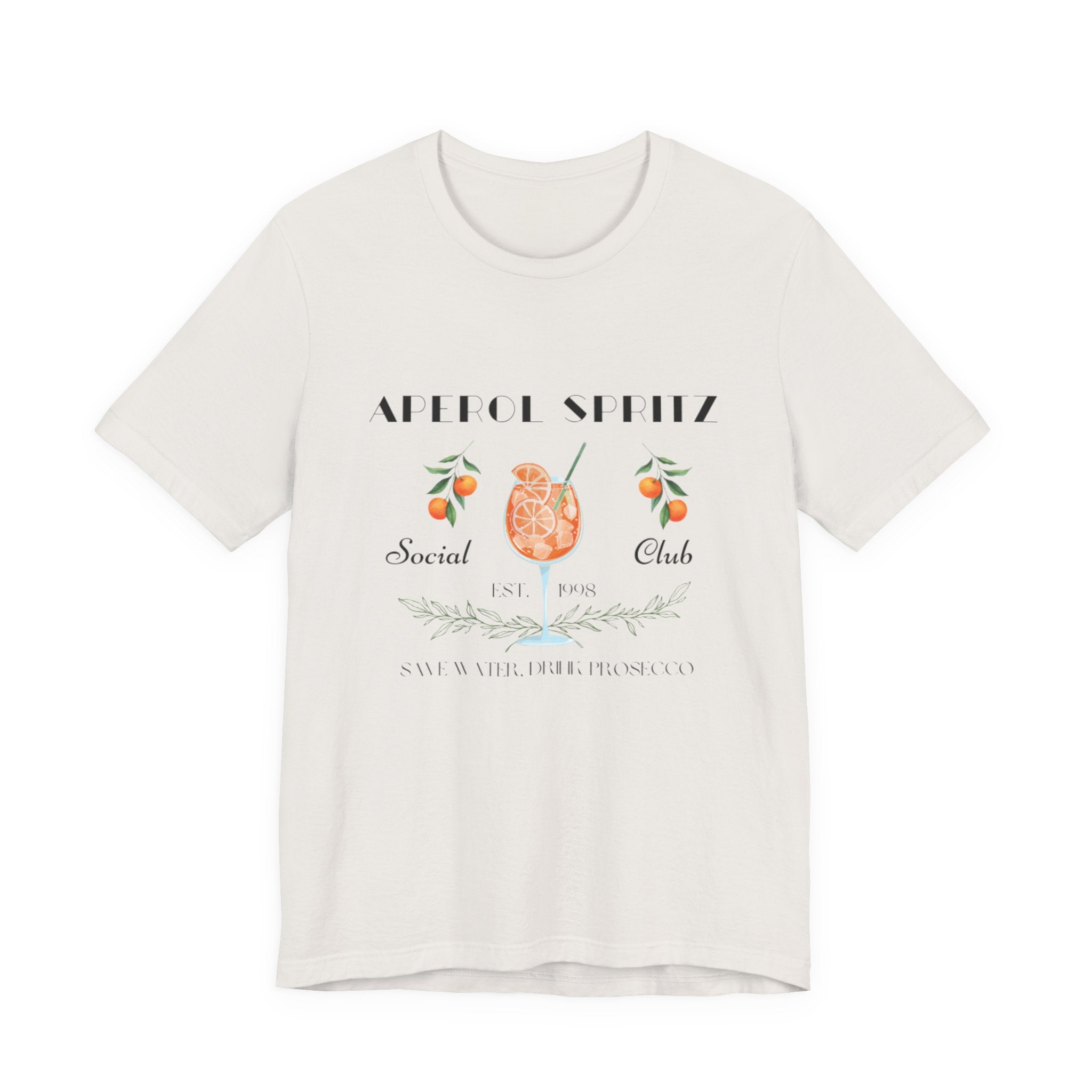 Vintage Style Graphic Aperol Spritz T-Shirt, Perfect for Casual Outings, Gift for Friends, Summer Essential, Unisex Tee with Fun Design