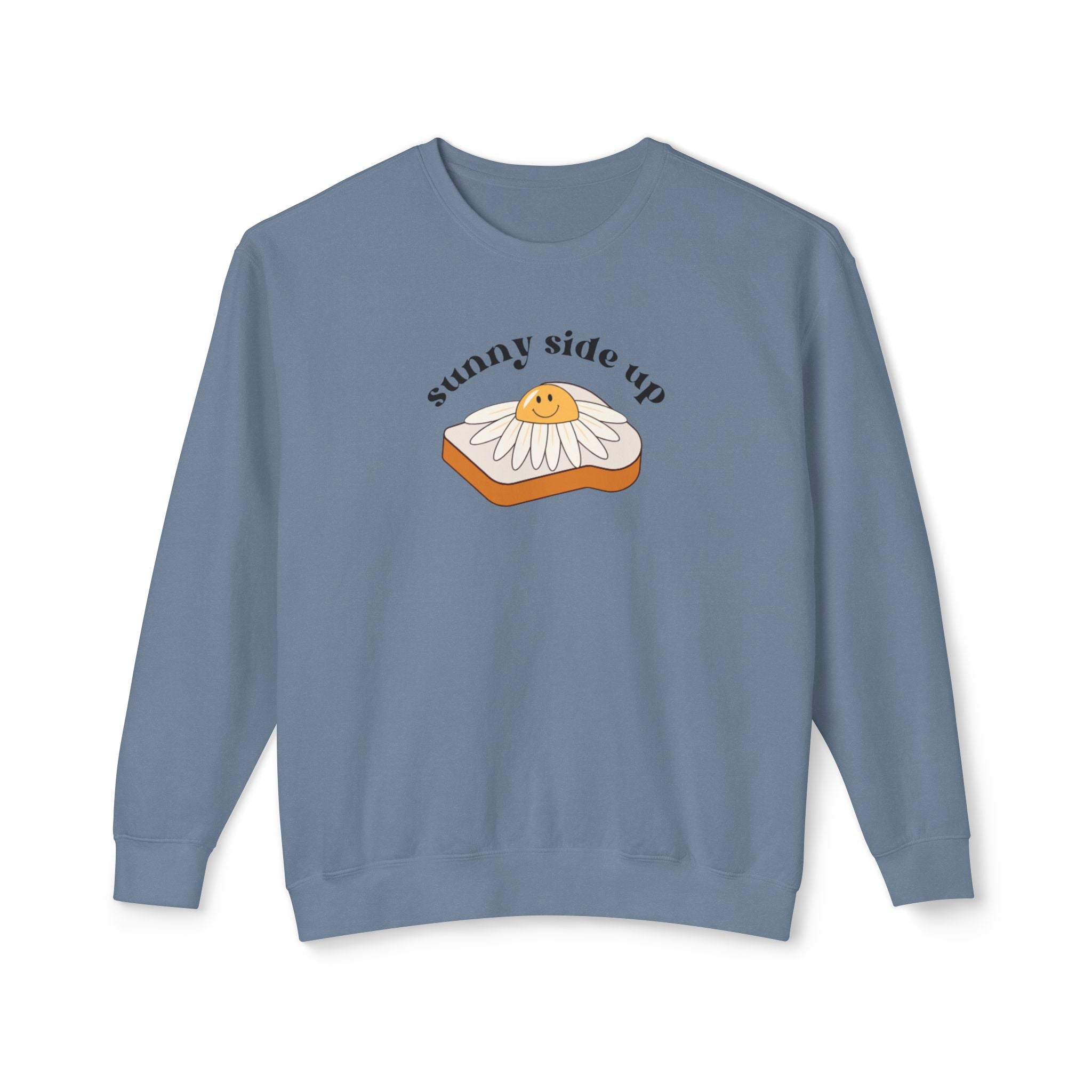 Sunny Side Up Crewneck Sweatshirt - Breakfast Lover Gift, Cozy Sweatshirt, Casual Outfit, Foodie Apparel, Spring Essentials