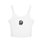 Trendy Women's Spaghetti Strap Tank Top with Chic Graphic Design, Summer Fashion Essential, Casual Wear, Gift for Her, Birthday Present