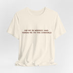 Whiskey Lover's Unisex Tee - Perfect Gift for LGBT Cowgirls, Funny Shirt for Parties, Casual Wear, Country Vibe