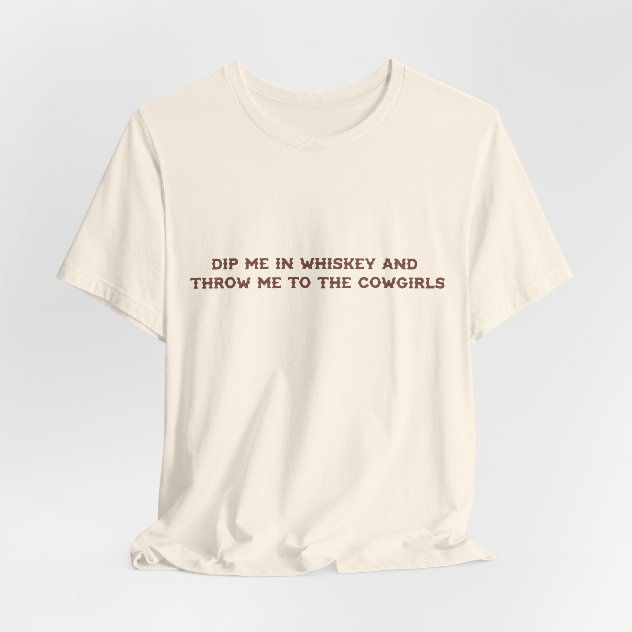 Whiskey Lover's Unisex Tee - Perfect Gift for LGBT Cowgirls, Funny Shirt for Parties, Casual Wear, Country Vibe