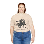 Funny Animal Graphic Tee, Unisex Jersey T-Shirt, Cute Opossum Tee, Gift for Animal Lovers, Casual Everyday Wear