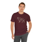 Here Kitty Kitty Unisex Tee, Bobcat T-Shirt, Funny Nature Tee, Gift for Wildlife Lovers, Cute Cat Apparel
