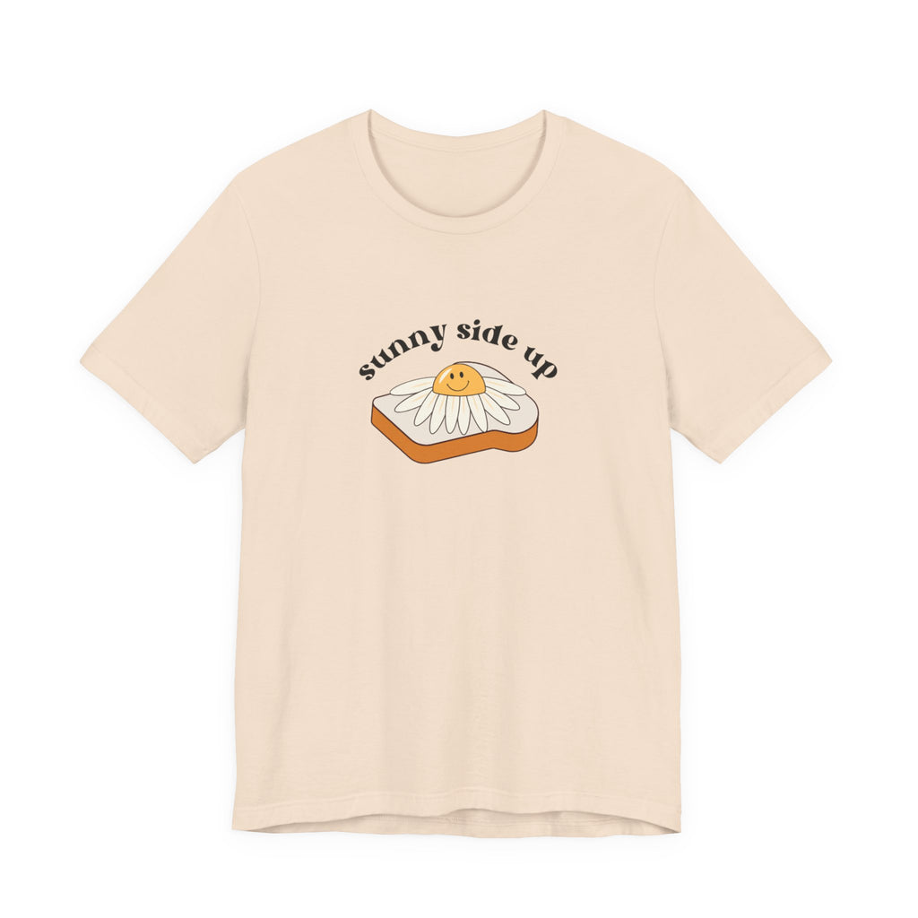 Sunny Side Up Graphic Tee, Cute Egg T-Shirt, Unisex Fun Fashion, Gift for Food Lovers, Breakfast Lover's Apparel