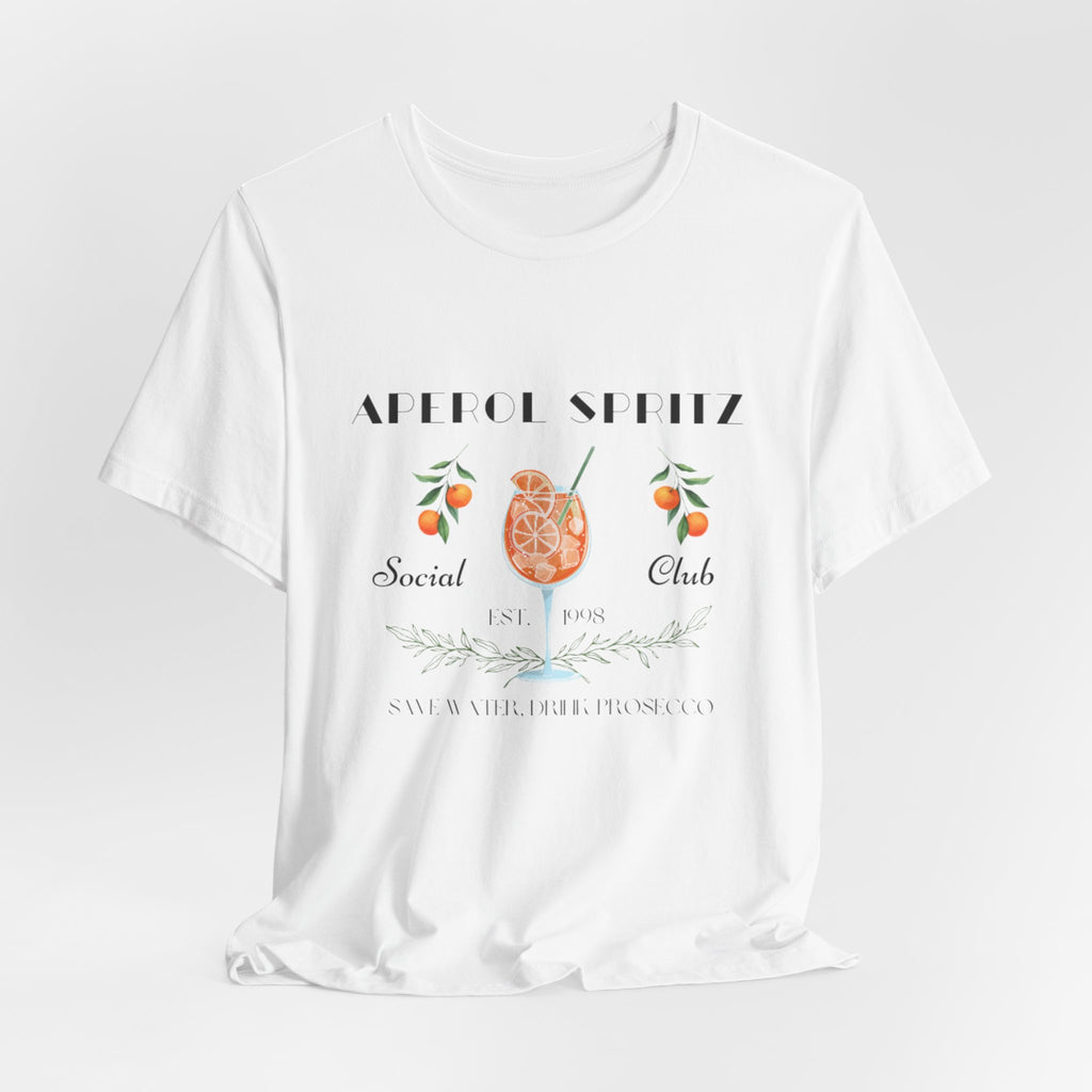 Vintage Style Graphic Aperol Spritz T-Shirt, Perfect for Casual Outings, Gift for Friends, Summer Essential, Unisex Tee with Fun Design