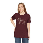 Here Kitty Kitty Unisex Tee, Bobcat T-Shirt, Funny Nature Tee, Gift for Wildlife Lovers, Cute Cat Apparel