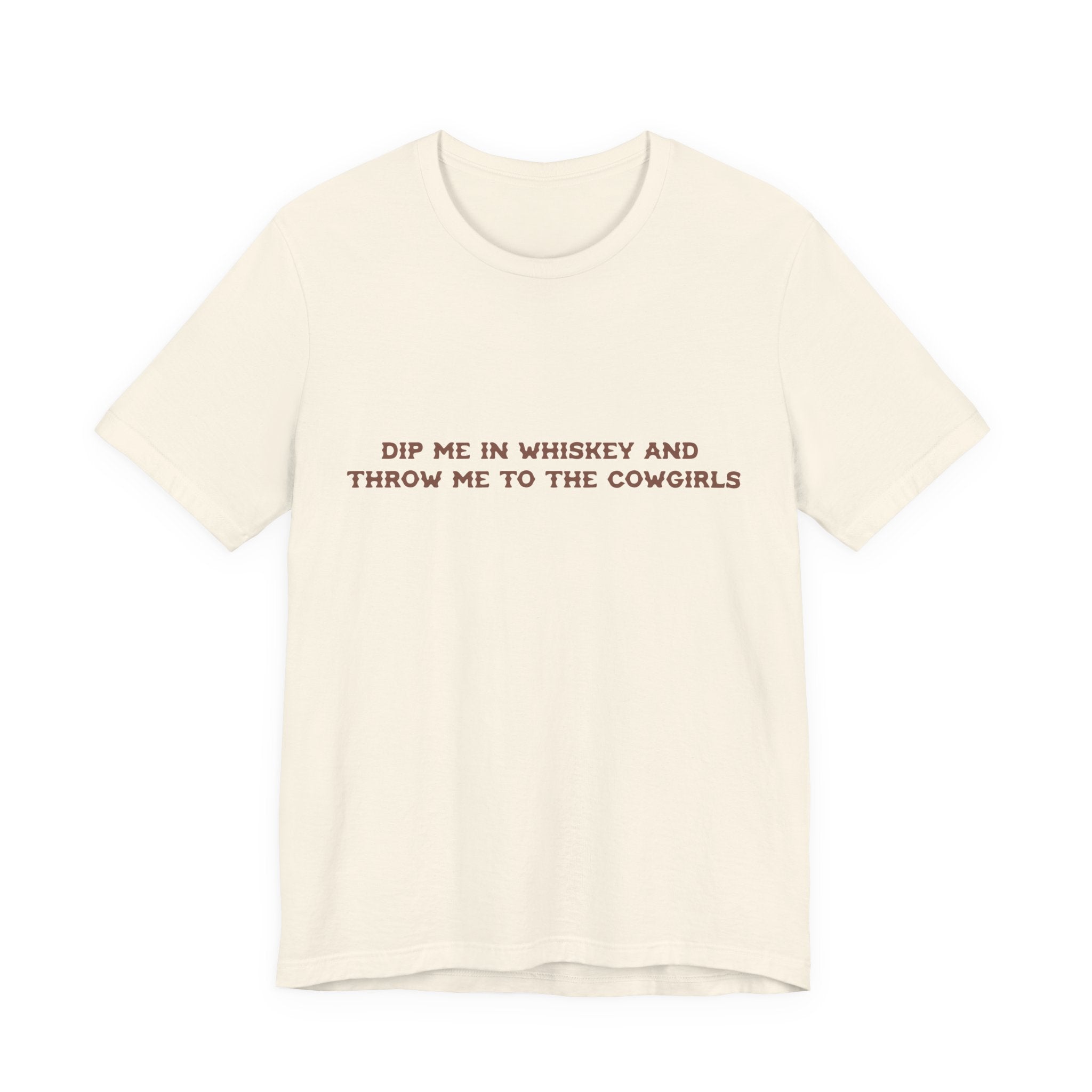 Whiskey Lover's Unisex Tee - Perfect Gift for LGBT Cowgirls, Funny Shirt for Parties, Casual Wear, Country Vibe