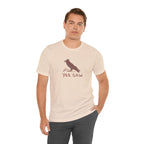 Western "Yee Caw" Unisex Tee, Bird Lover's T-Shirt, Gift for Nature Enthusiasts, Casual Wear