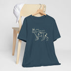 Here Kitty Kitty Unisex Tee, Bobcat T-Shirt, Funny Nature Tee, Gift for Wildlife Lovers, Cute Cat Apparel