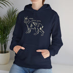 Cozy Wildlife Hoodie, Animal Lover Gift, Fun Sweatshirt, Funny Illustration, Perfect for Cold Days, Present for Friends