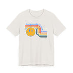 Smiley Water Quote Tee - Casual Summer Shirt, Gift for Friends, Fun Graphic Tee, Festival Wear, Hot Summer Vibes