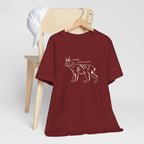 Here Kitty Kitty Unisex Tee, Bobcat T-Shirt, Funny Nature Tee, Gift for Wildlife Lovers, Cute Cat Apparel