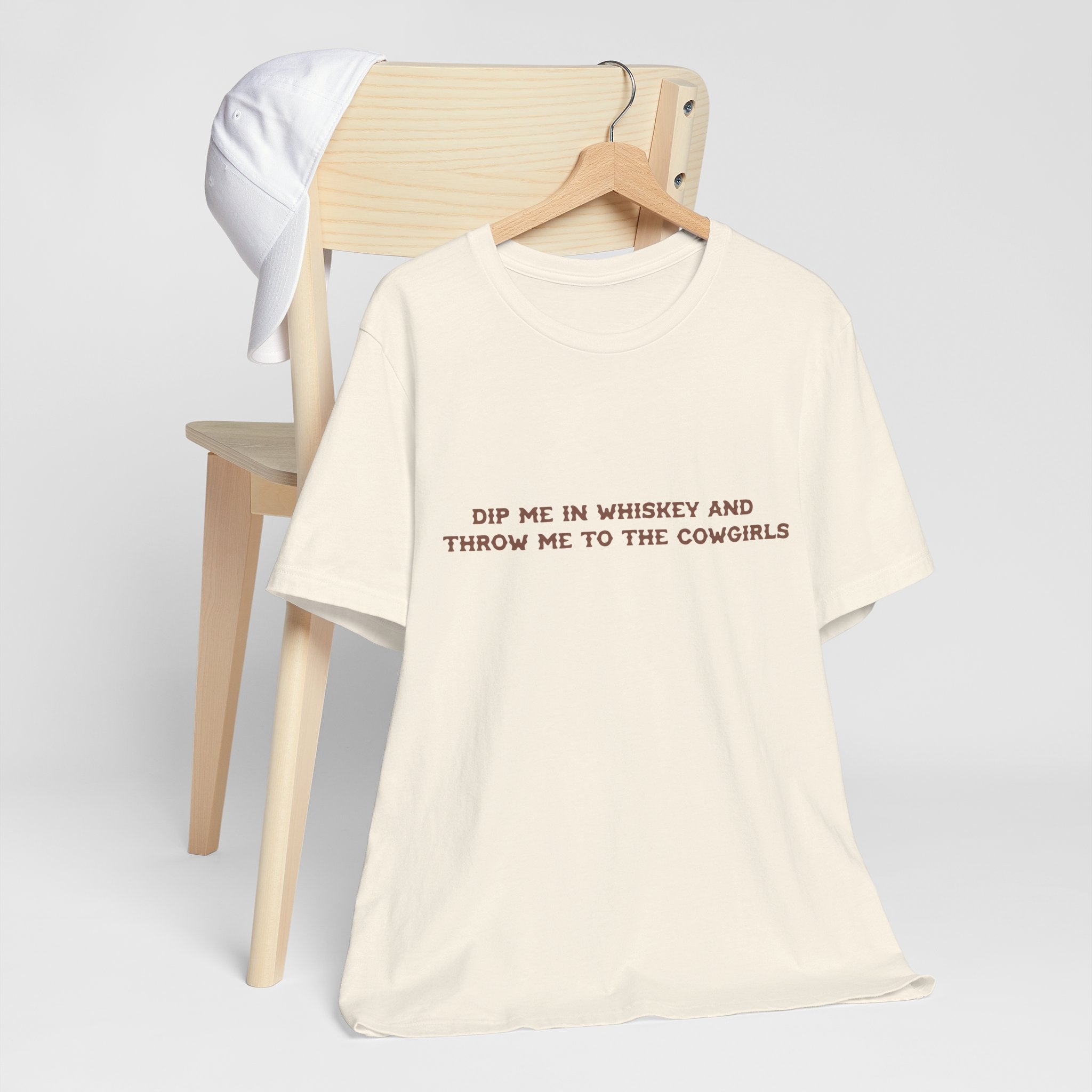Whiskey Lover's Unisex Tee - Perfect Gift for LGBT Cowgirls, Funny Shirt for Parties, Casual Wear, Country Vibe